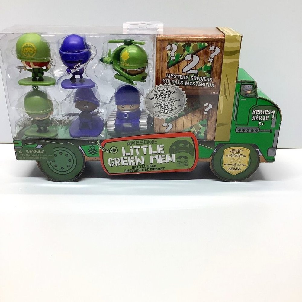Awesome Little Green Men Battle Pack Series 1 2